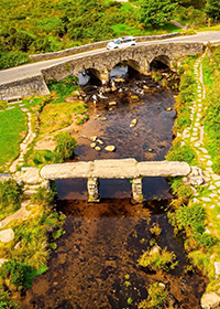Postbridge Clapper Bridge