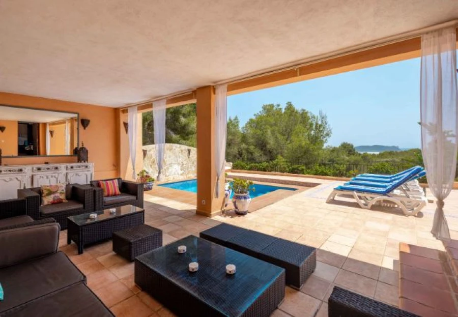 Elegant Ibiza Villa with Panoramic Views