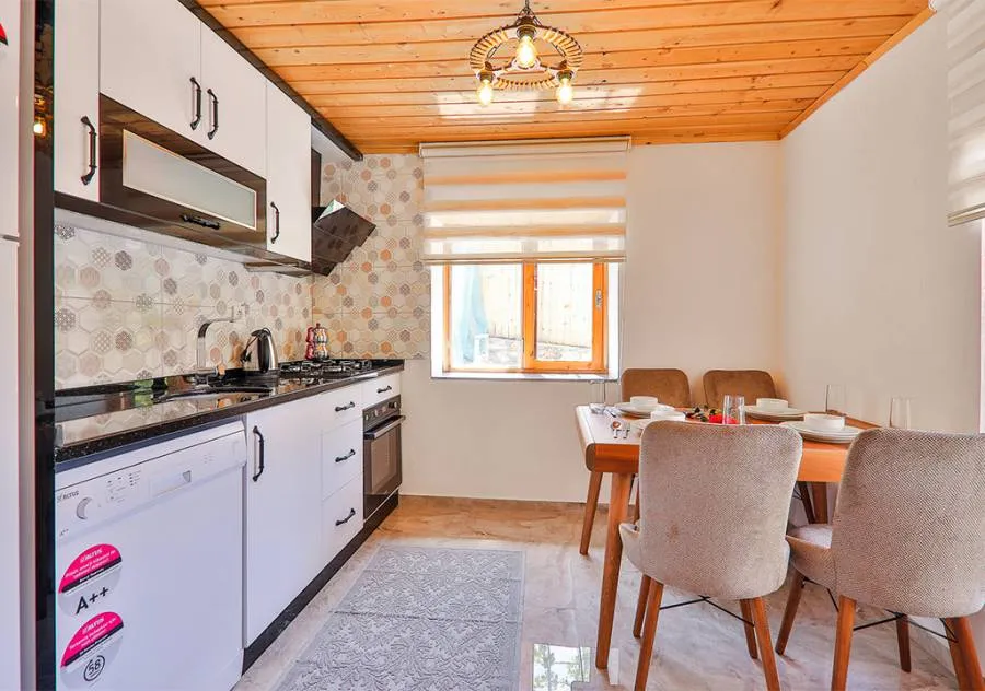 The conservative family villa in Kalkan Yeşilköy