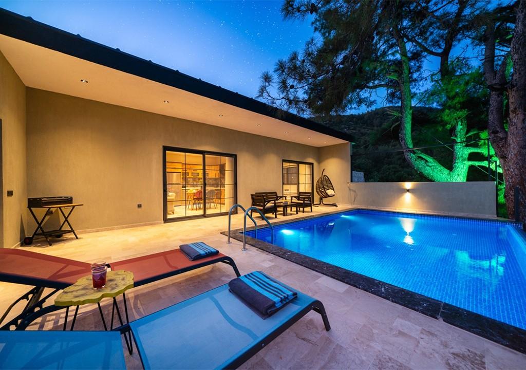 Rental villa suitable for couples in Kalkan