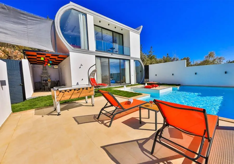 A luxury villa for honeymoon in Kalkan