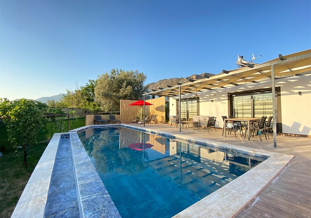 A Pool Villa For Conservative Families In Kalkan