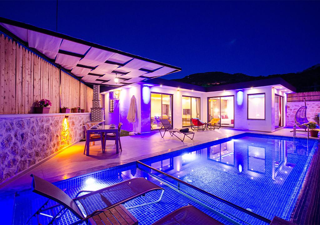 The Pool Villa In Kalkan Sarıbelen For Conservat