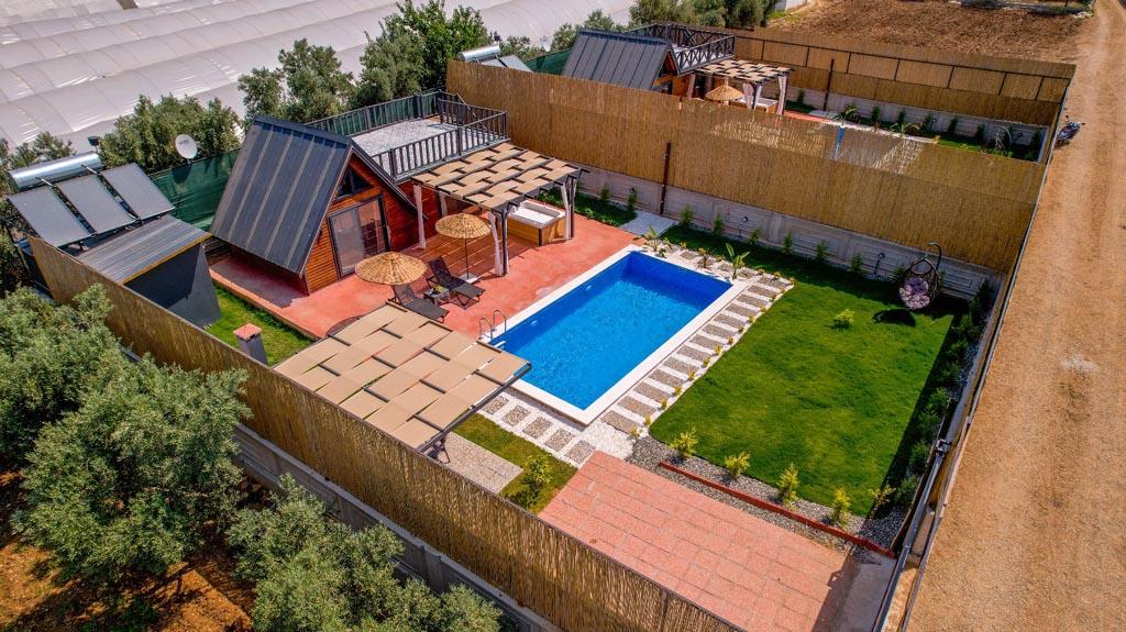 Poolside Bungalow Villa In Fethiye